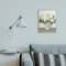 Stupell Industries White Florals in Antique Milk Pitcher with Gray Frame Wall Accent